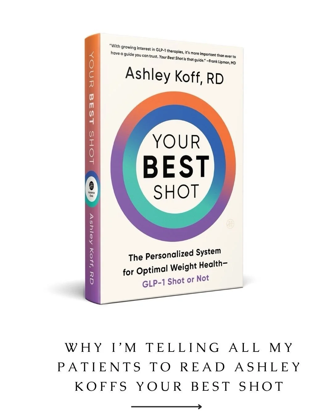 👌Expert science. Real-life wisdom. Even better human.

❤️Loving ❤️Your Best Shot by @ashleykoffapproved &mdash;a refreshing, evidence-based take on weight and metabolic health that actually makes sense (and feels doable).

Save this one 📌📘and even