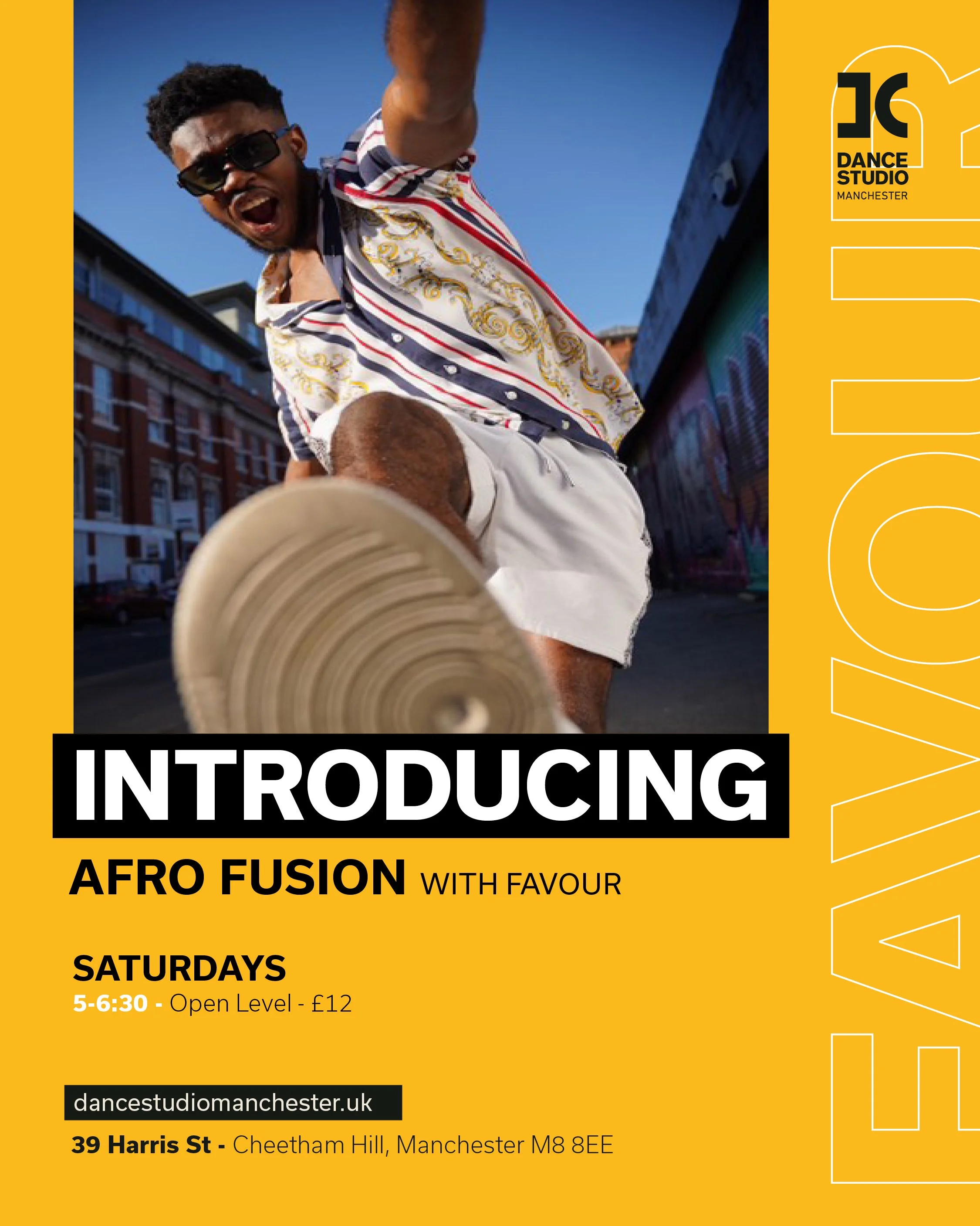 Afro Fusion Saturday's 5:30- 7 - Beginner/ Intermediate - at Dance Studio Manchester (Manchester)