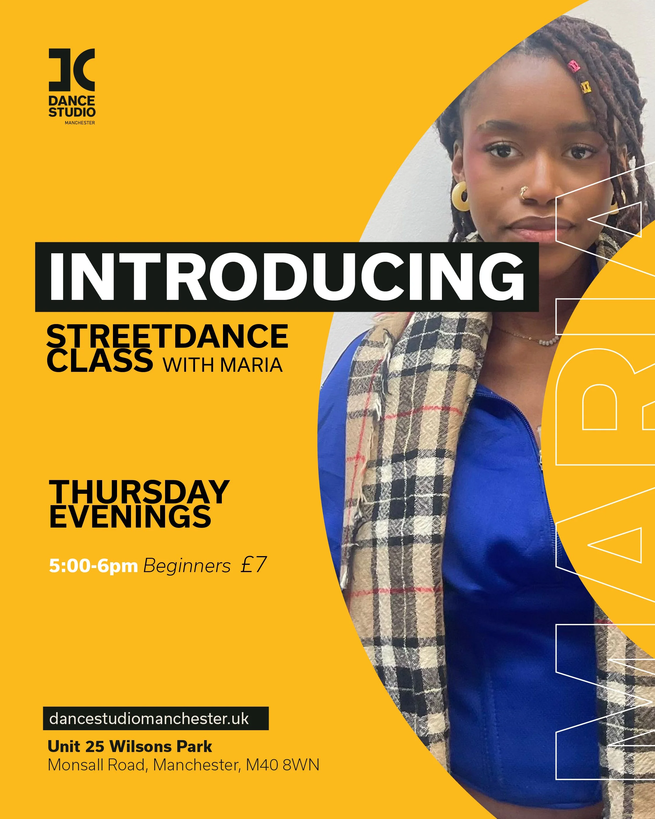 Street Dance - Monthly Subscription -  1hr class £7/per class/per person