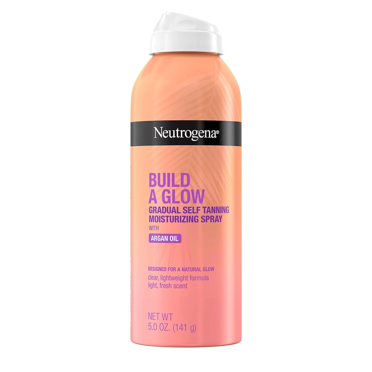 Neutrogena BuildAGlow Gradual SelfTanning Moisturizing Spray, with