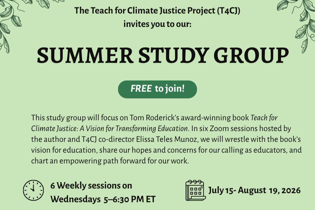 Summer Study Group (July 15 - August 19)