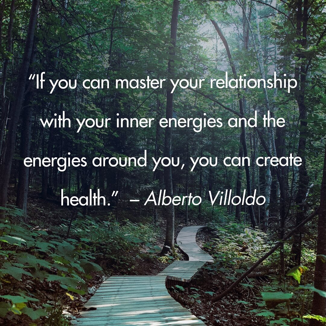 &ldquo;If you can master your relationship with your energy&hellip; you can create health.&rdquo; 💗@albertovilloldo_thefourwinds #theenergythatheals