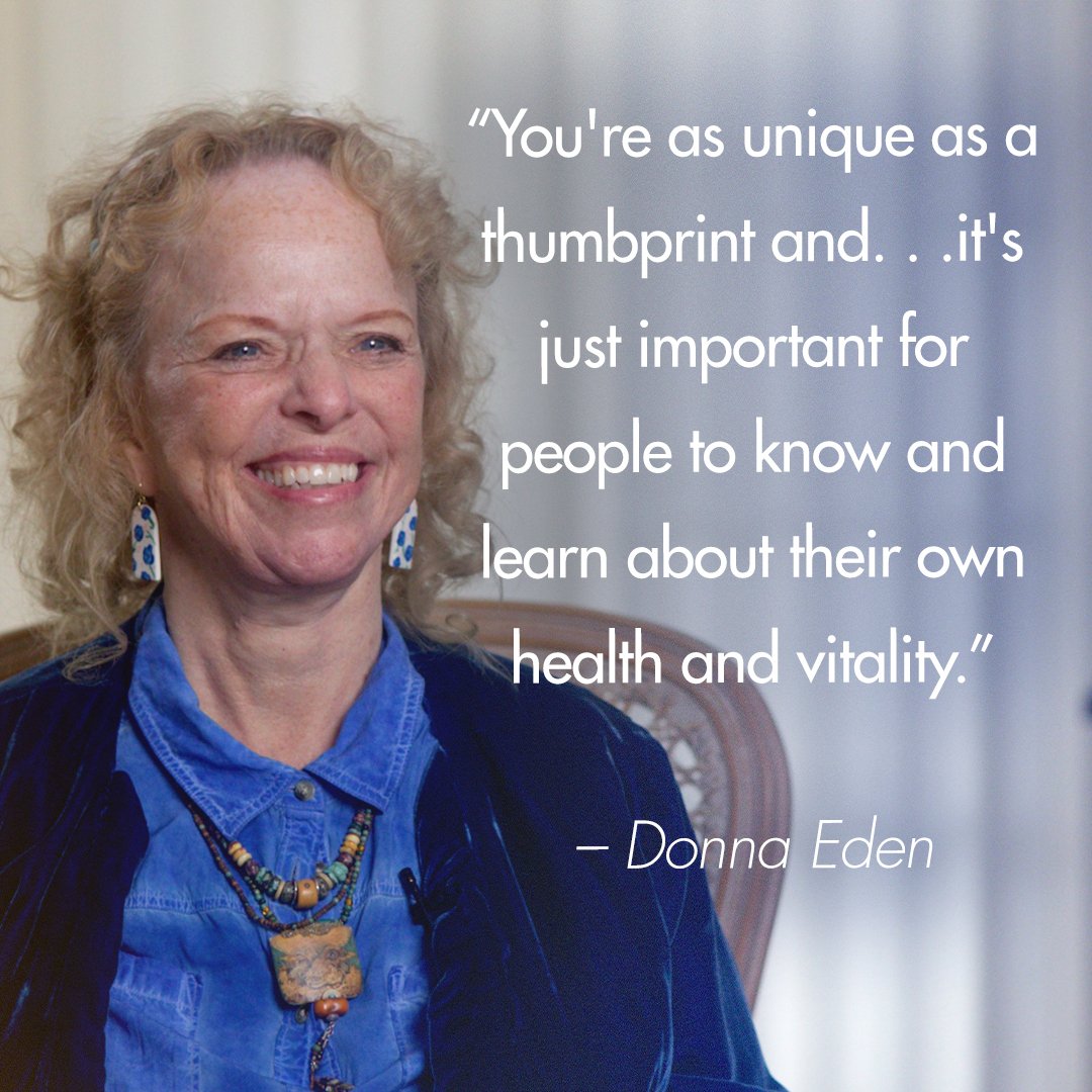 &quot;You're as unique as a thumbprint...&quot; @theedenmethod ❤️ Know and learn about your own health and vitality! #theenergythatheals