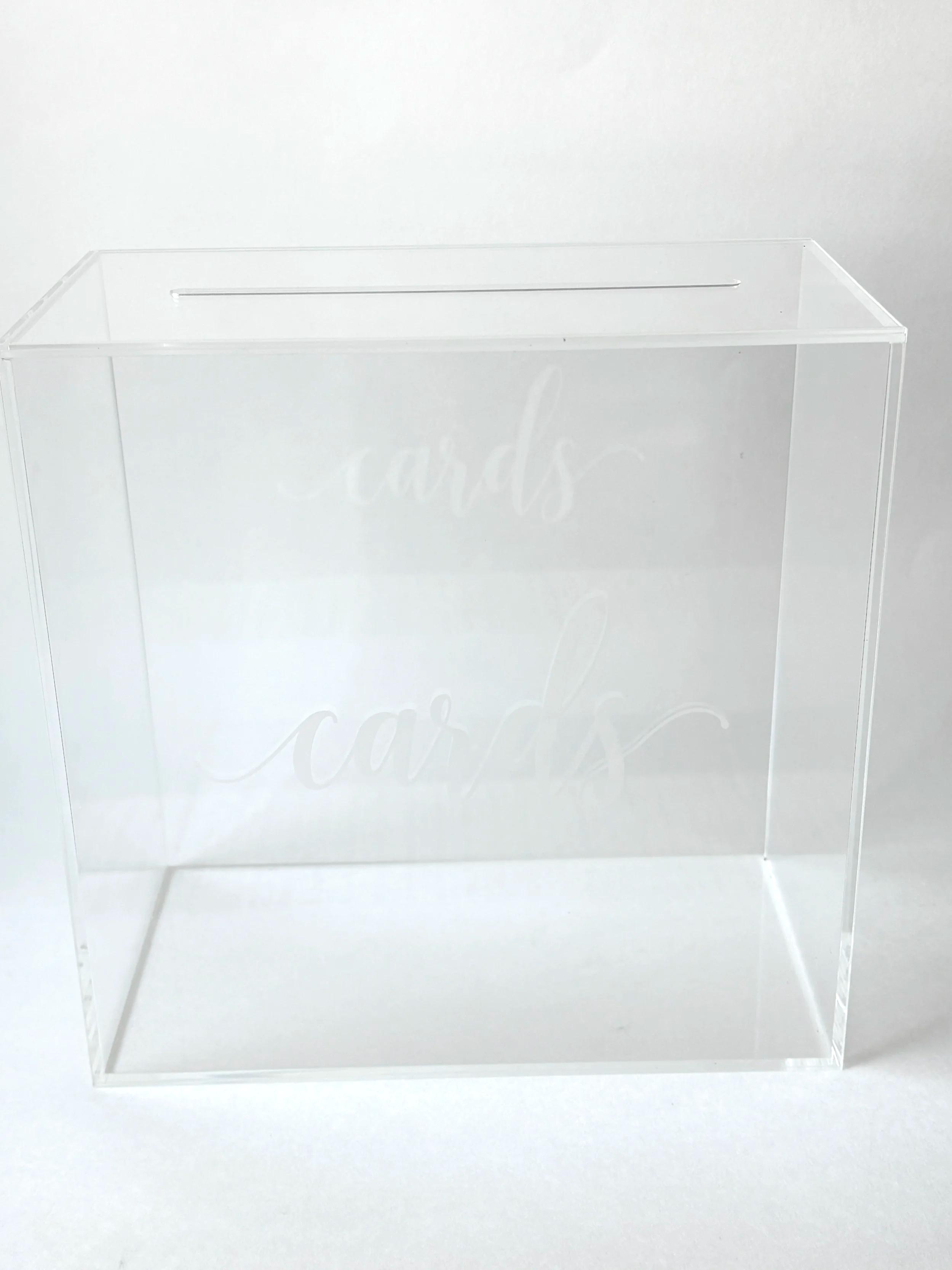 Acrylic Card Box