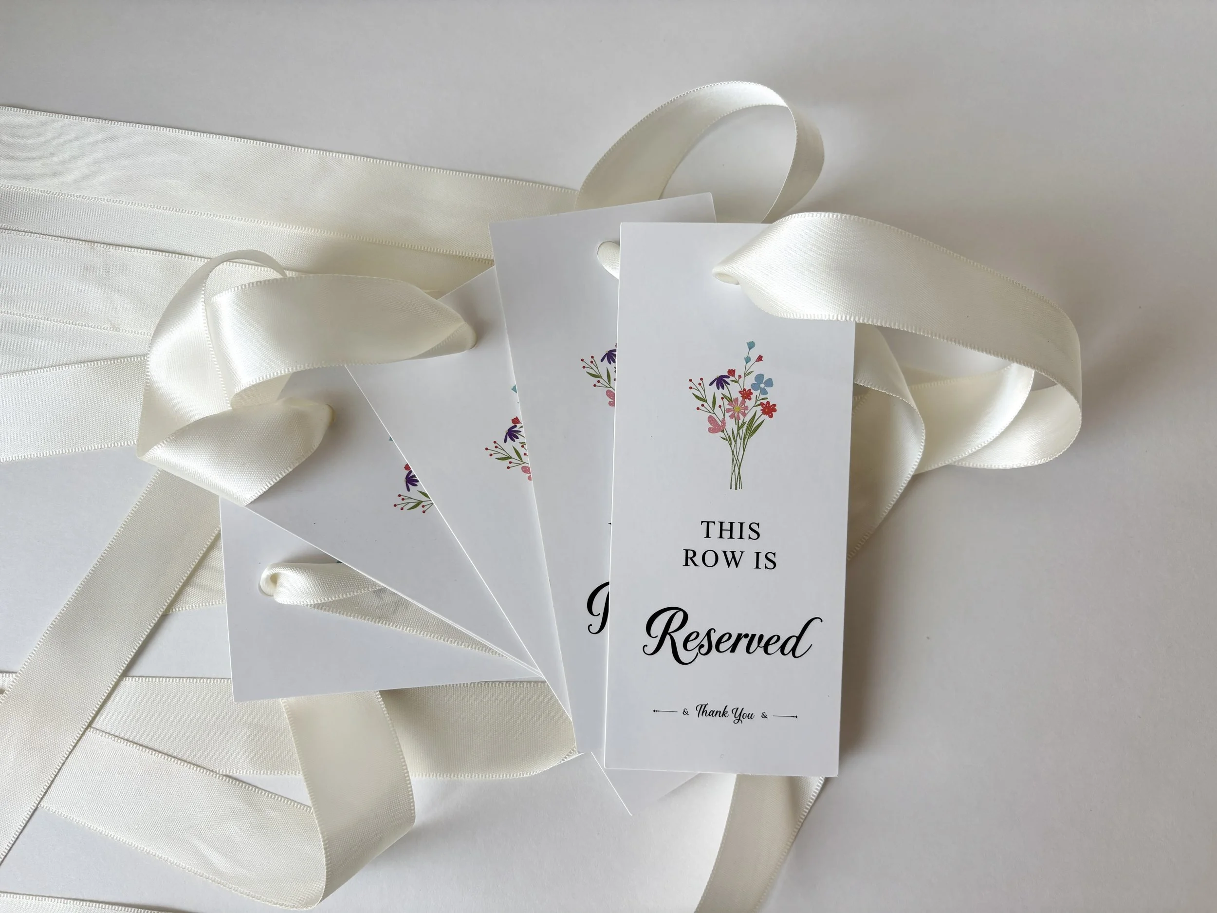 Wildflower Reserved Tags