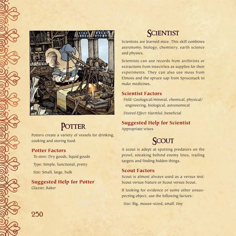 Mouse Root Rgp Book RPG — Mouse Guard