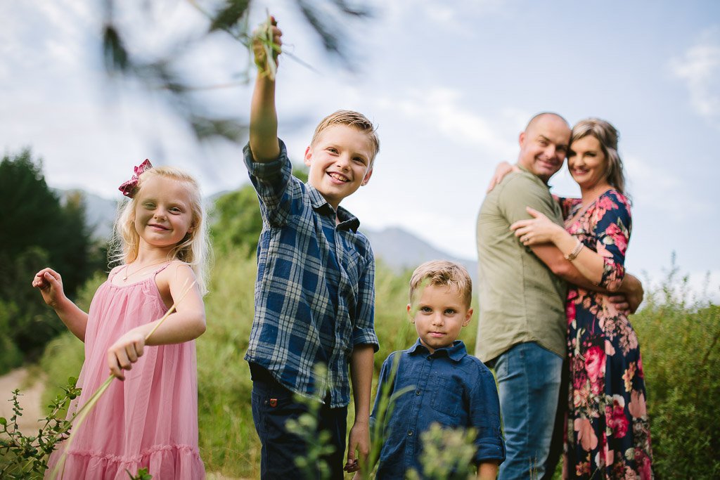  Fun Family Forest Photo Shoot in George with the Vercueil Family 
