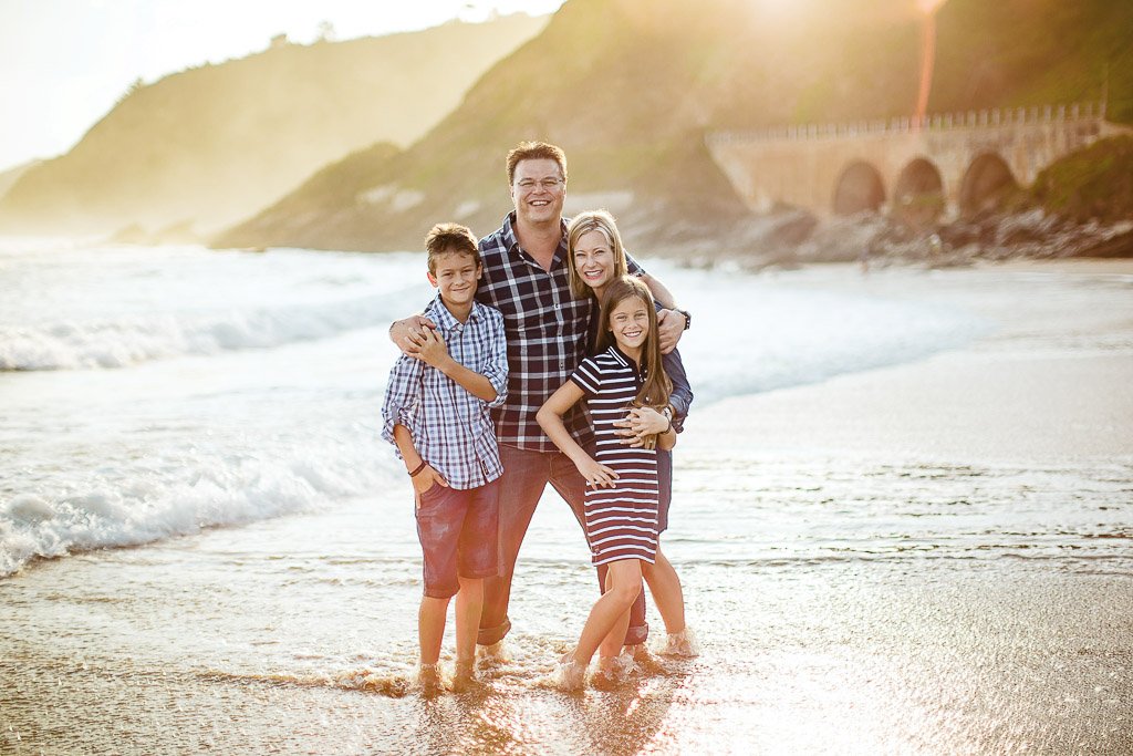  A Family Portrait Shoot at Wilderness Beach with the Steyn family. 