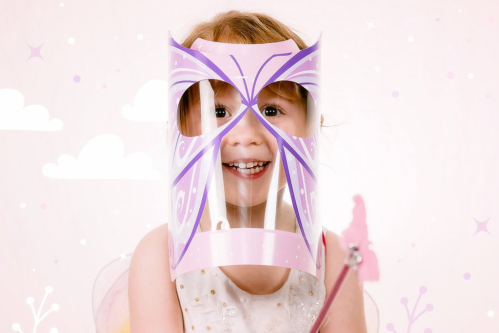  Kids Face Shields Product Photography in George, Garden Route of South Africa 