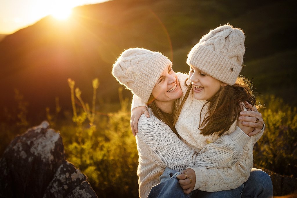 Mother and Daughter Portraits - Tamarin and Tora