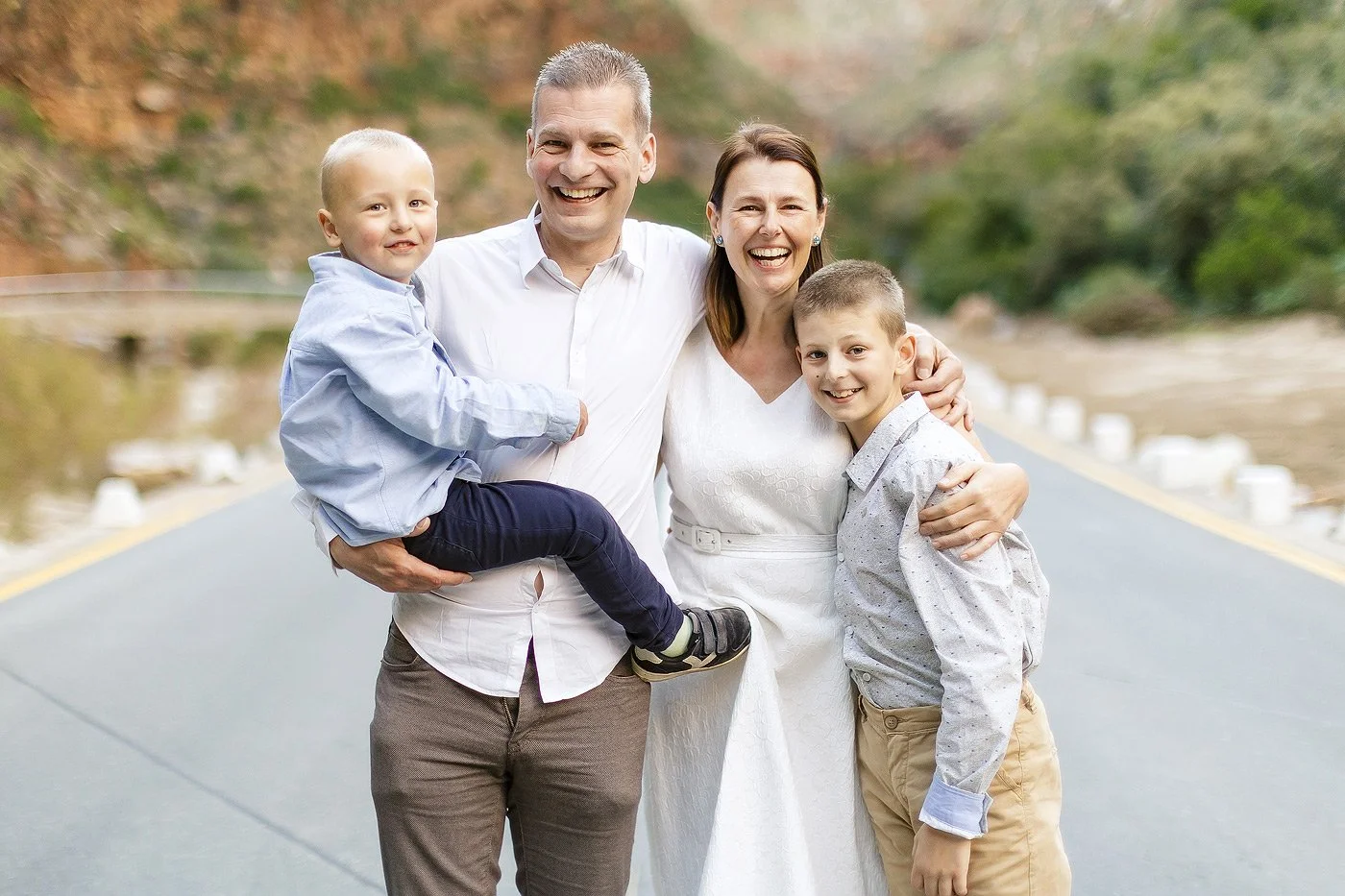 Before the floods- a Documentary photo shoot with the Pauwels family.