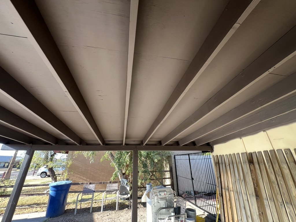 Roof looks great with new colors