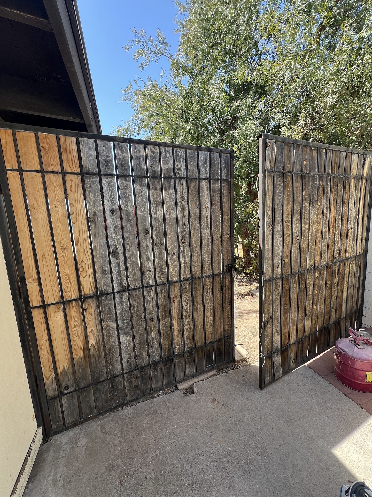 Replacing broken slats