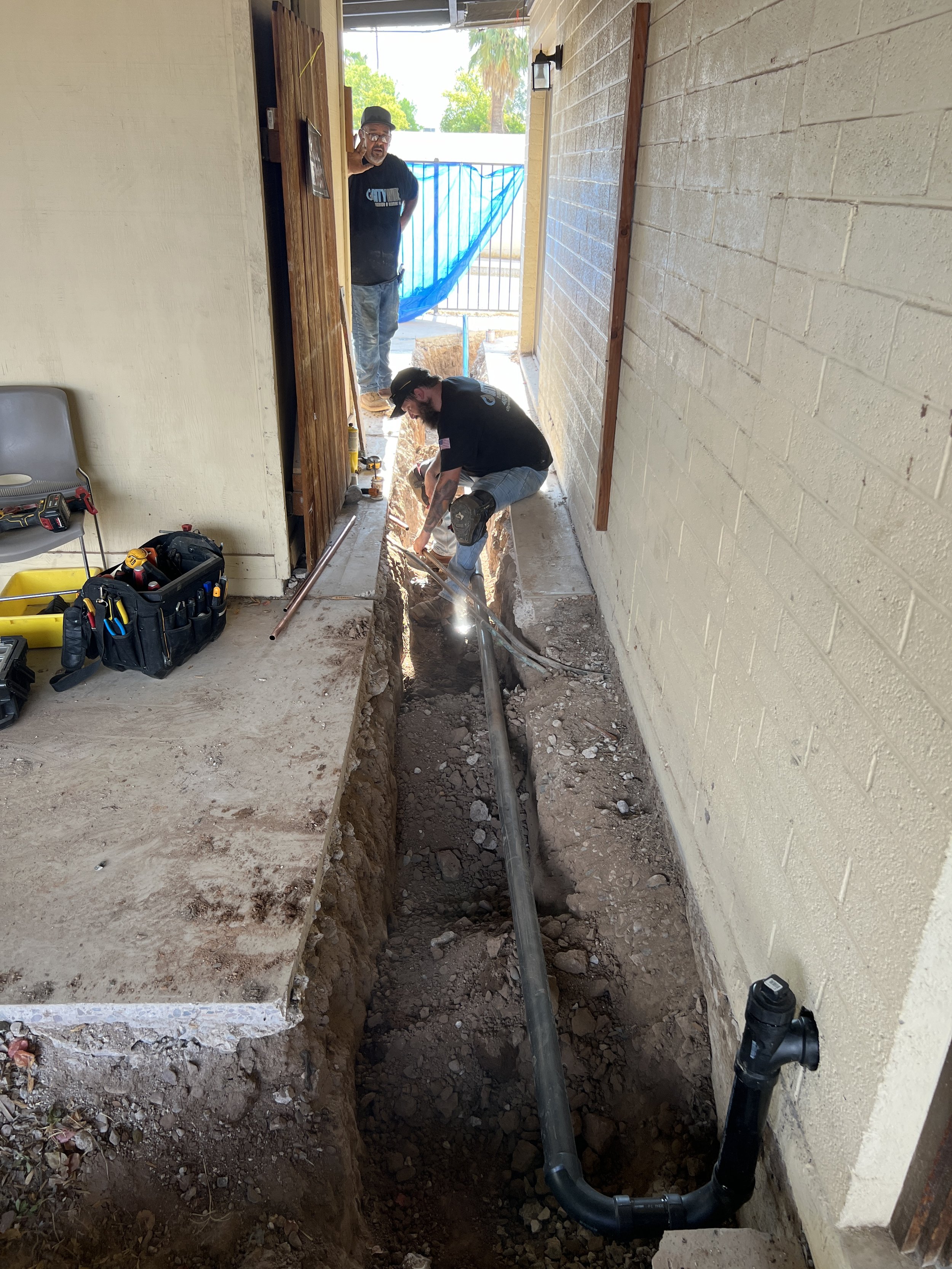 Citywide Plumbing getting it done...