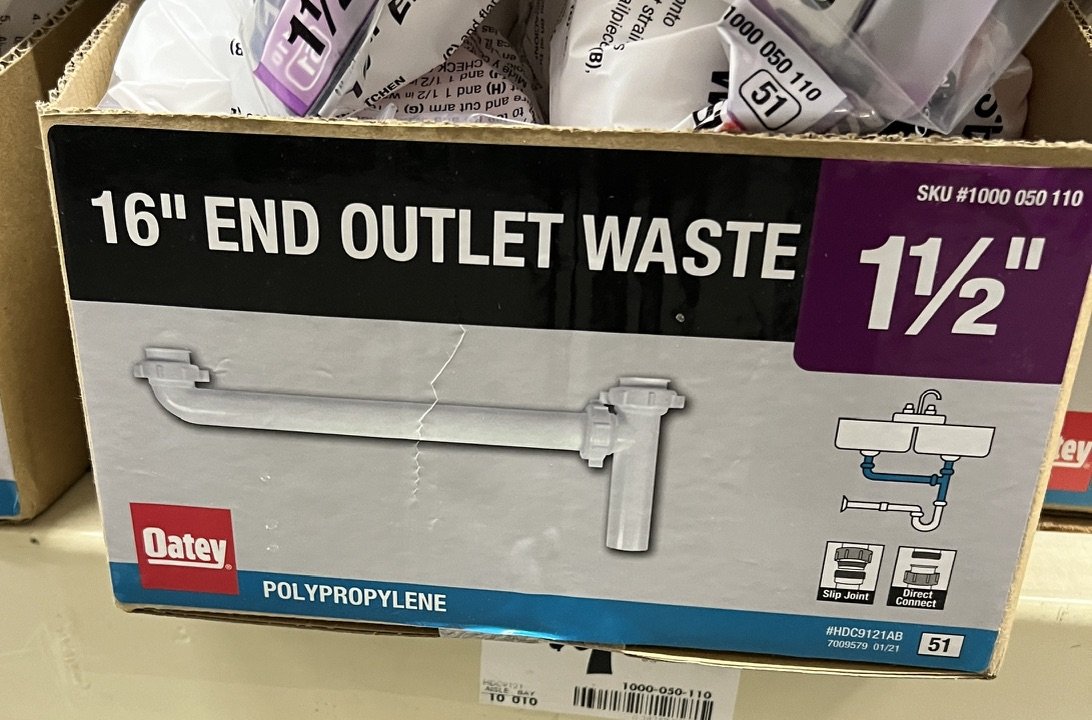 New Drain lines