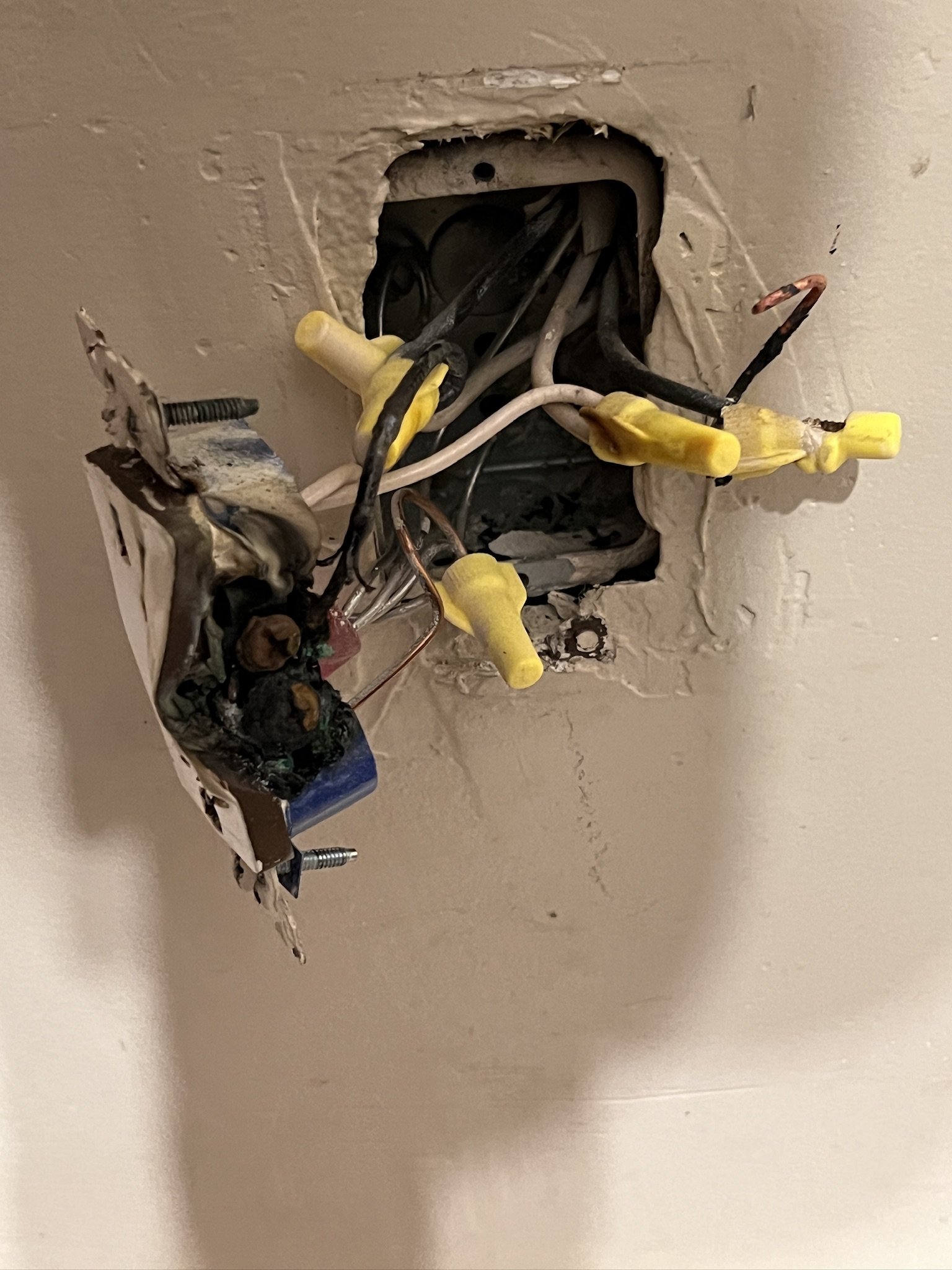 This could have been disasterous... So glad we were able to make this family's home safer......