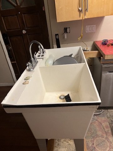 Old Temporary Sink