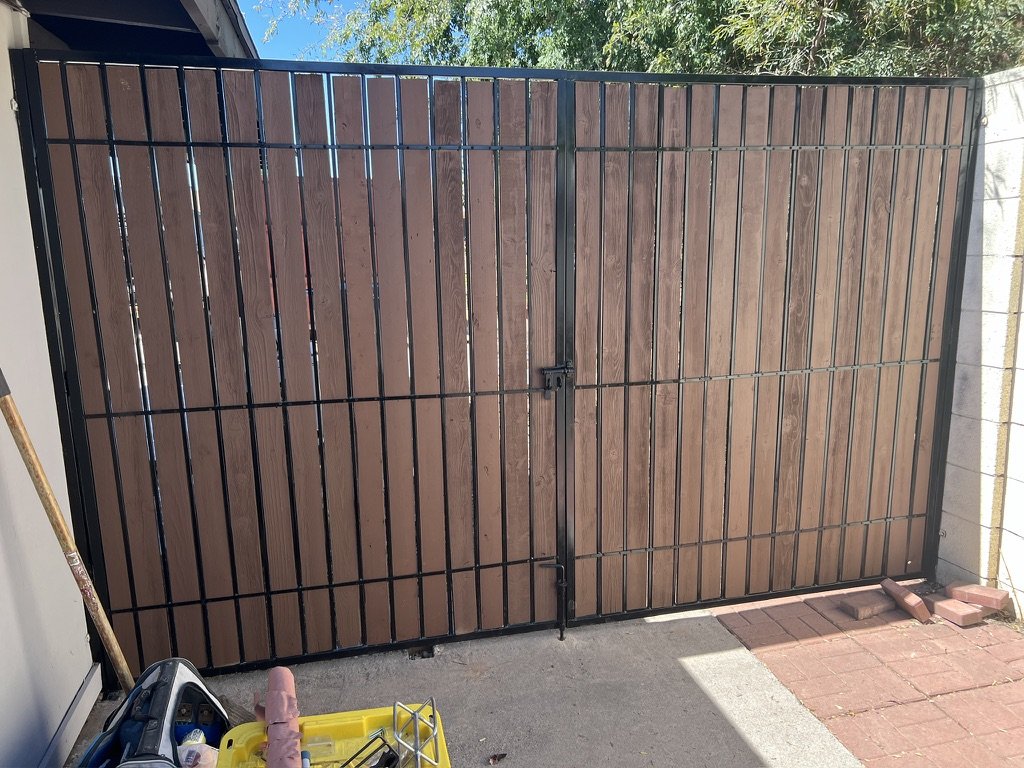 Refurbished Side Gate backside