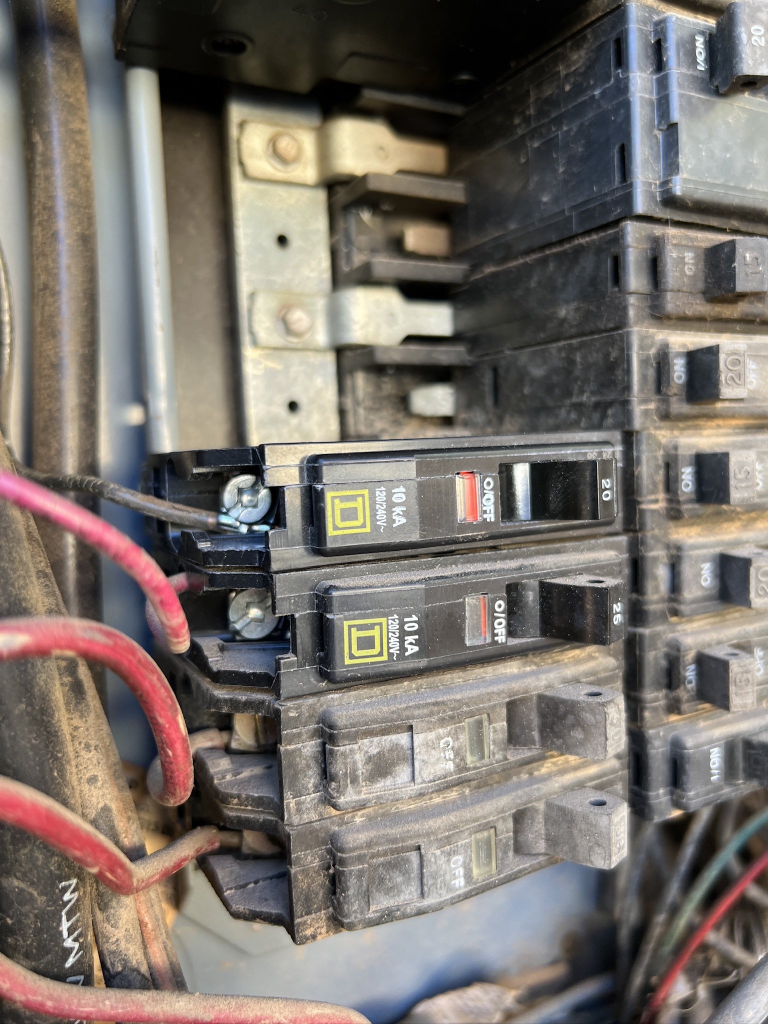 Repalcing bad breakers