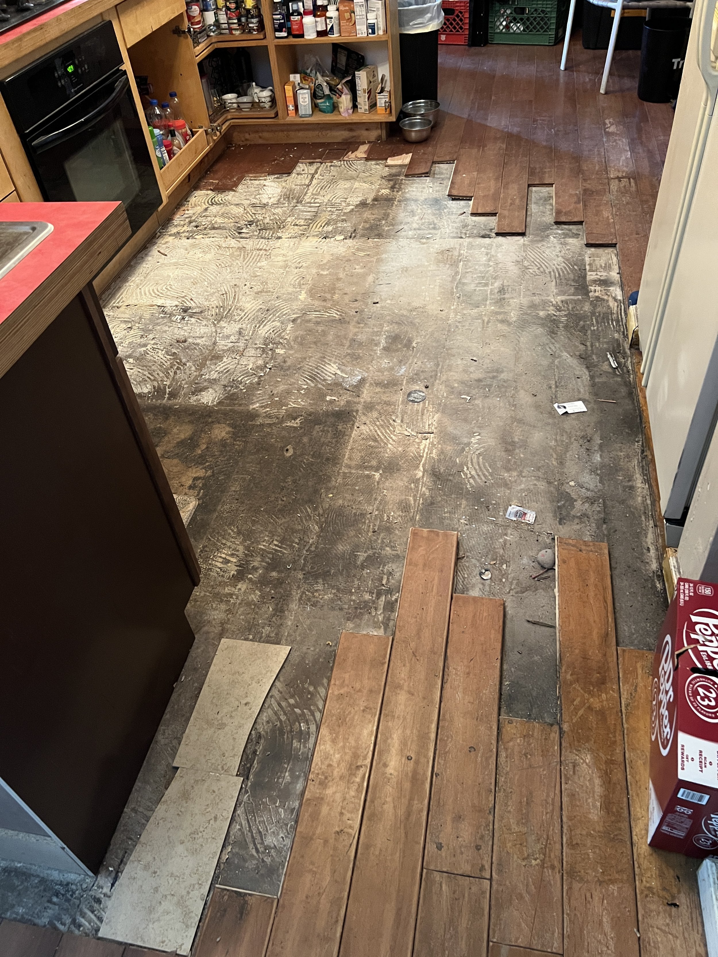 Removing boards one at a time