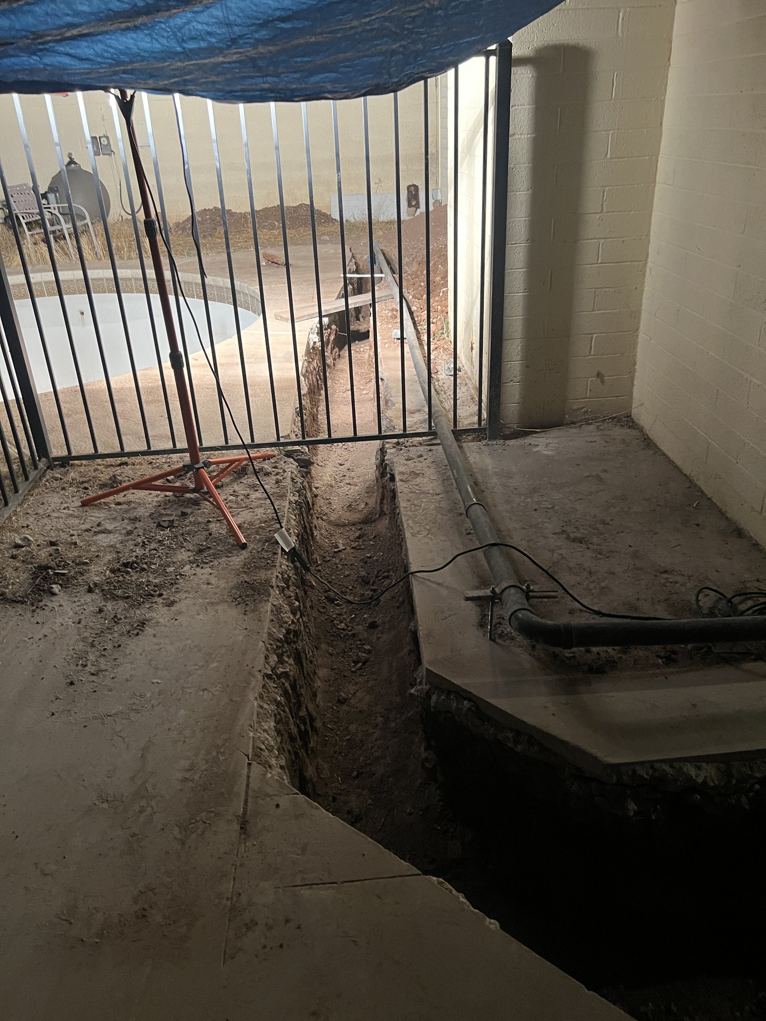 Ready for the plumbers