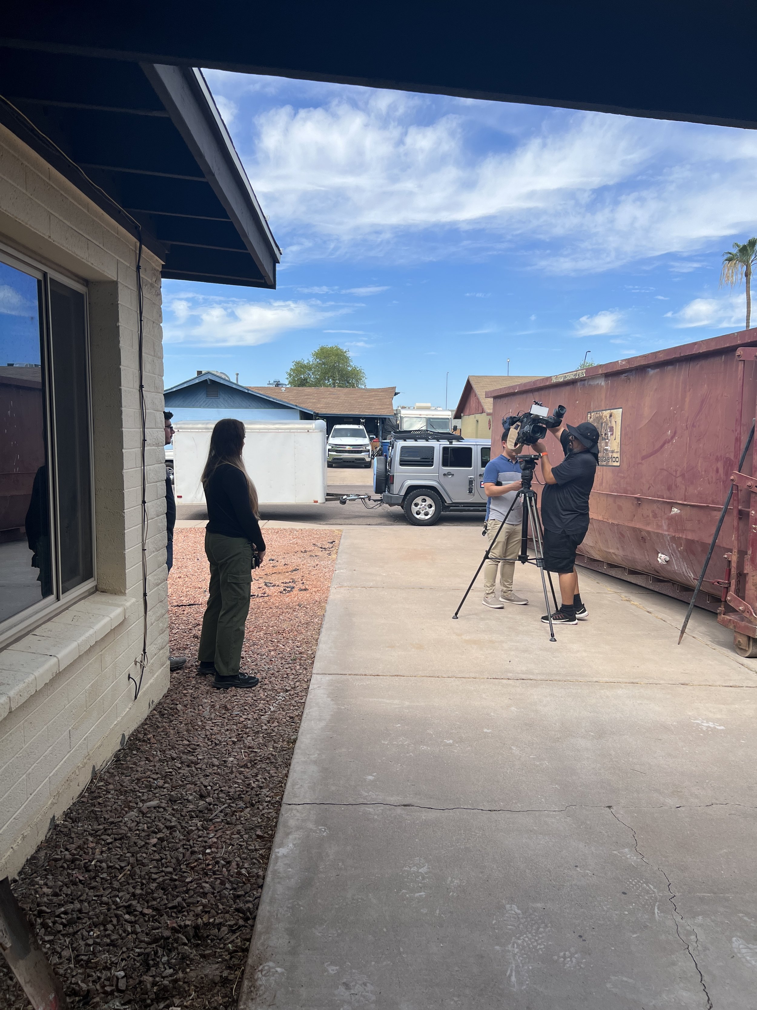 Channel 15 camera crew