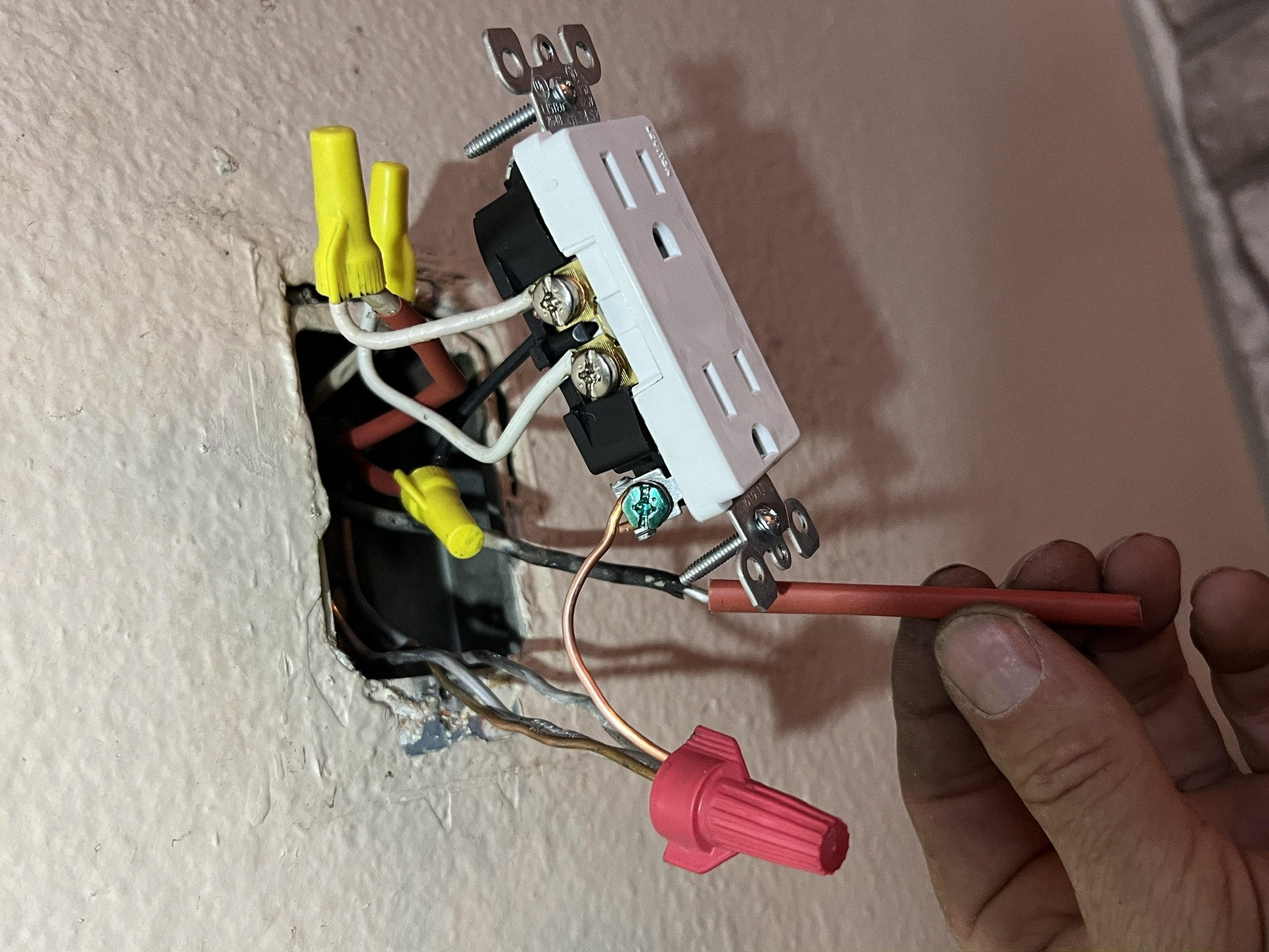 Repairing overloaded socket