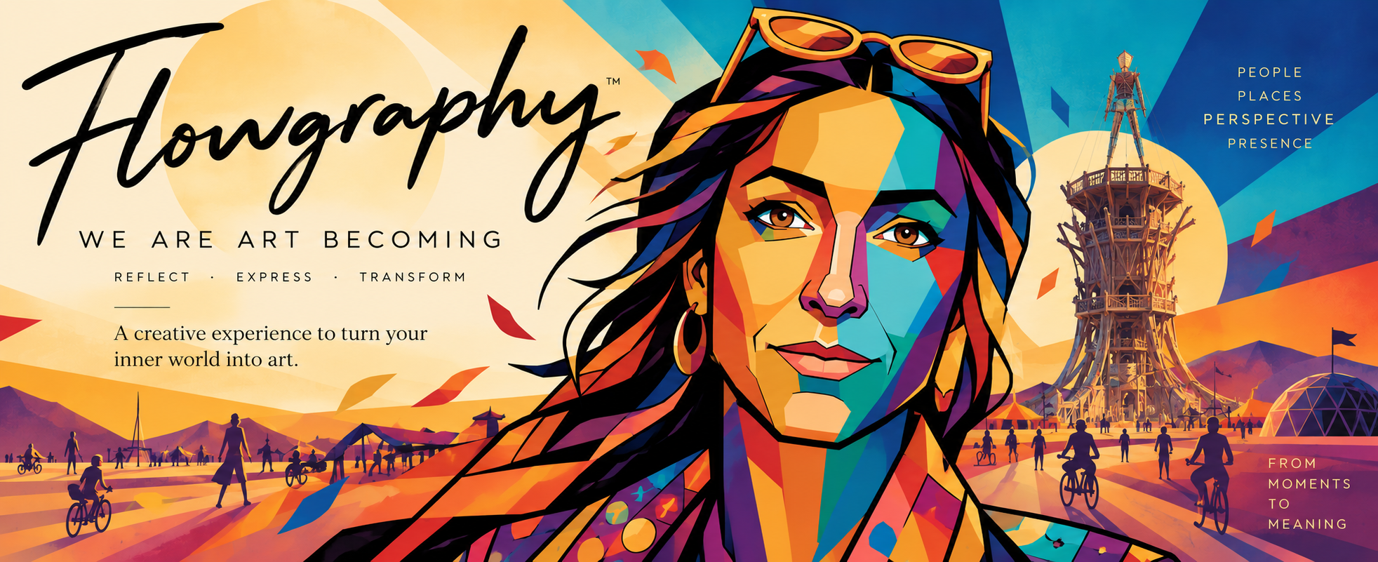 We are art becoming. Burning man 2026