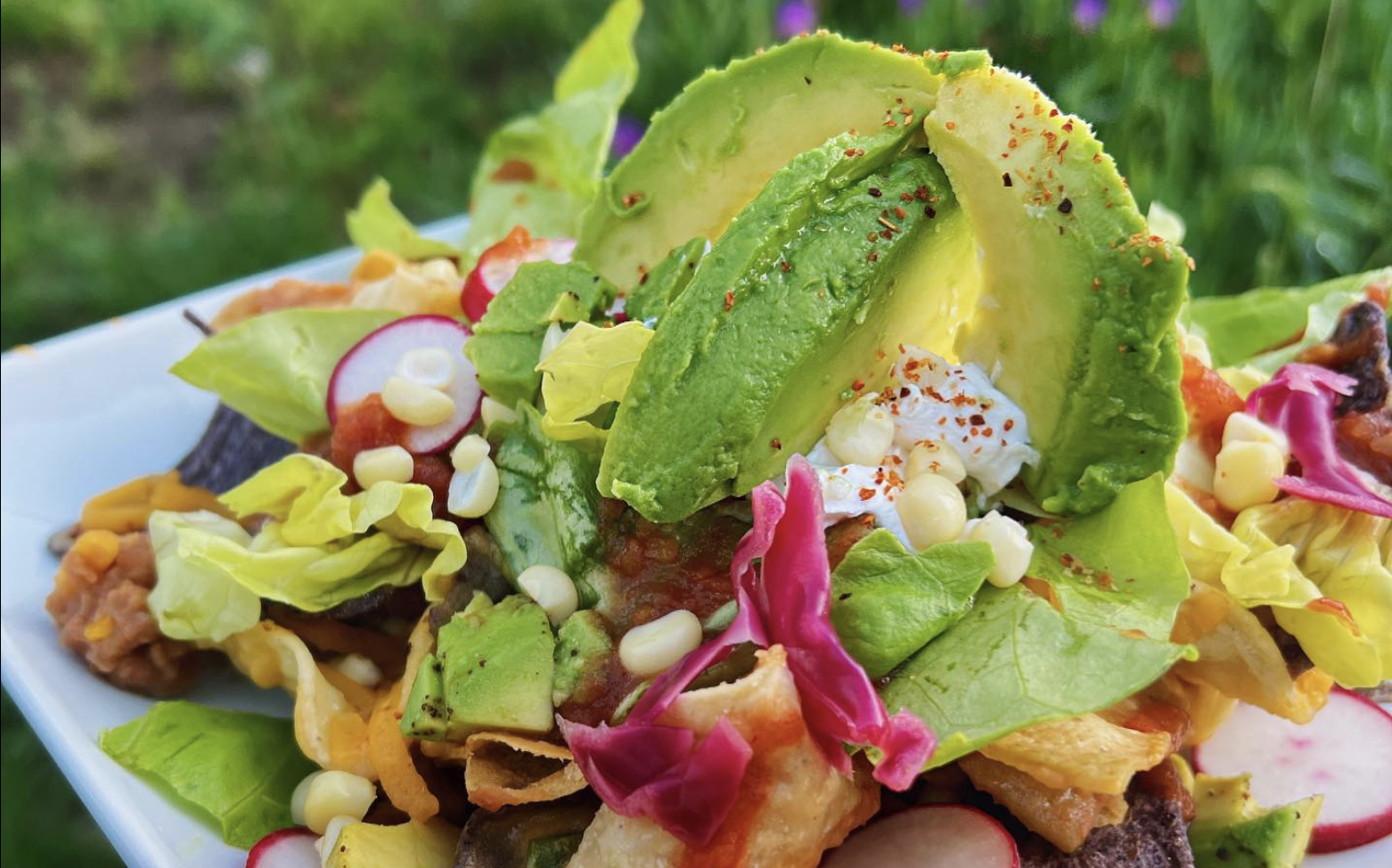 Rainbow Nachos Supreme