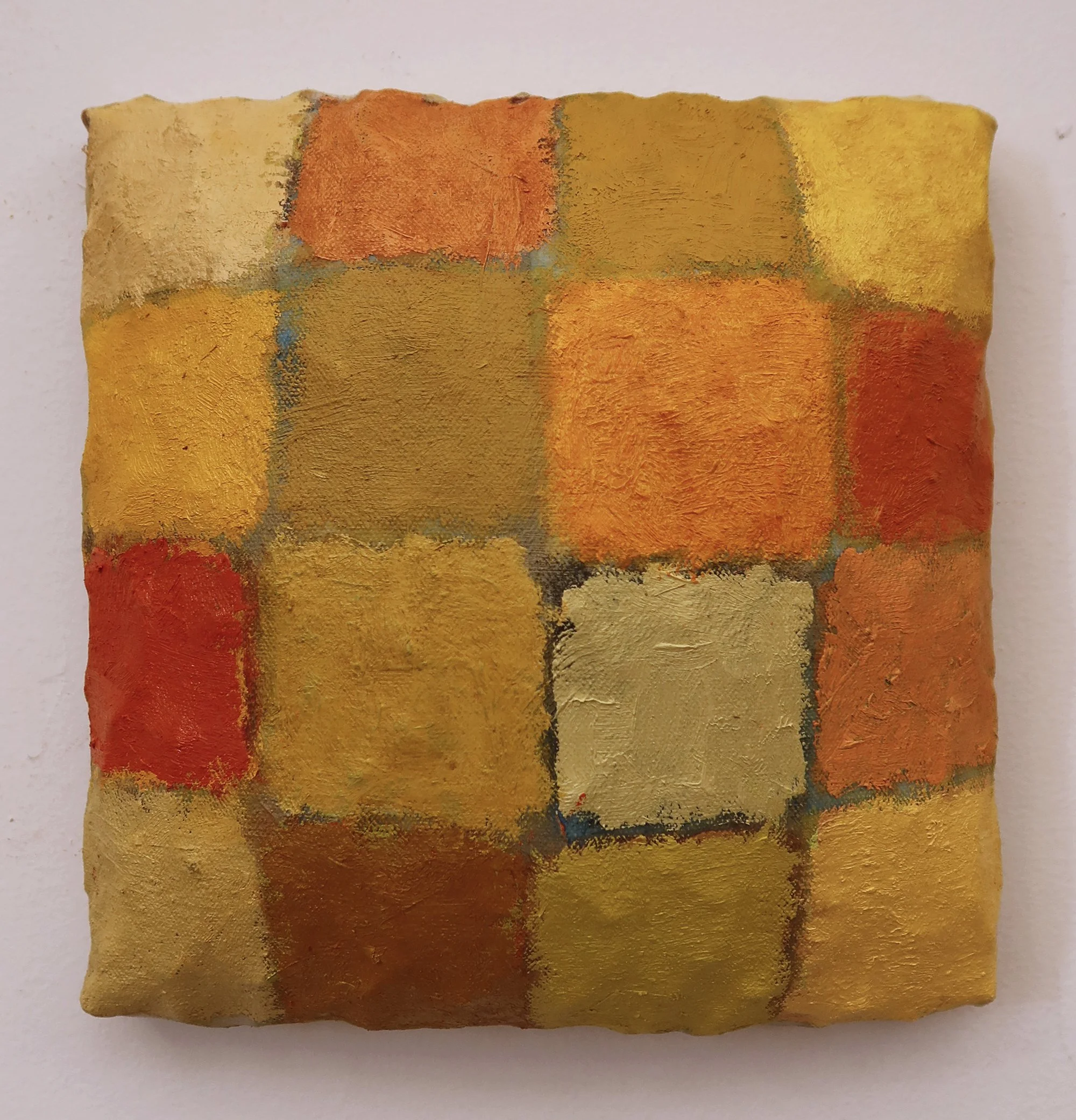 oil on canvas, 8x8x3
 inch, 2026