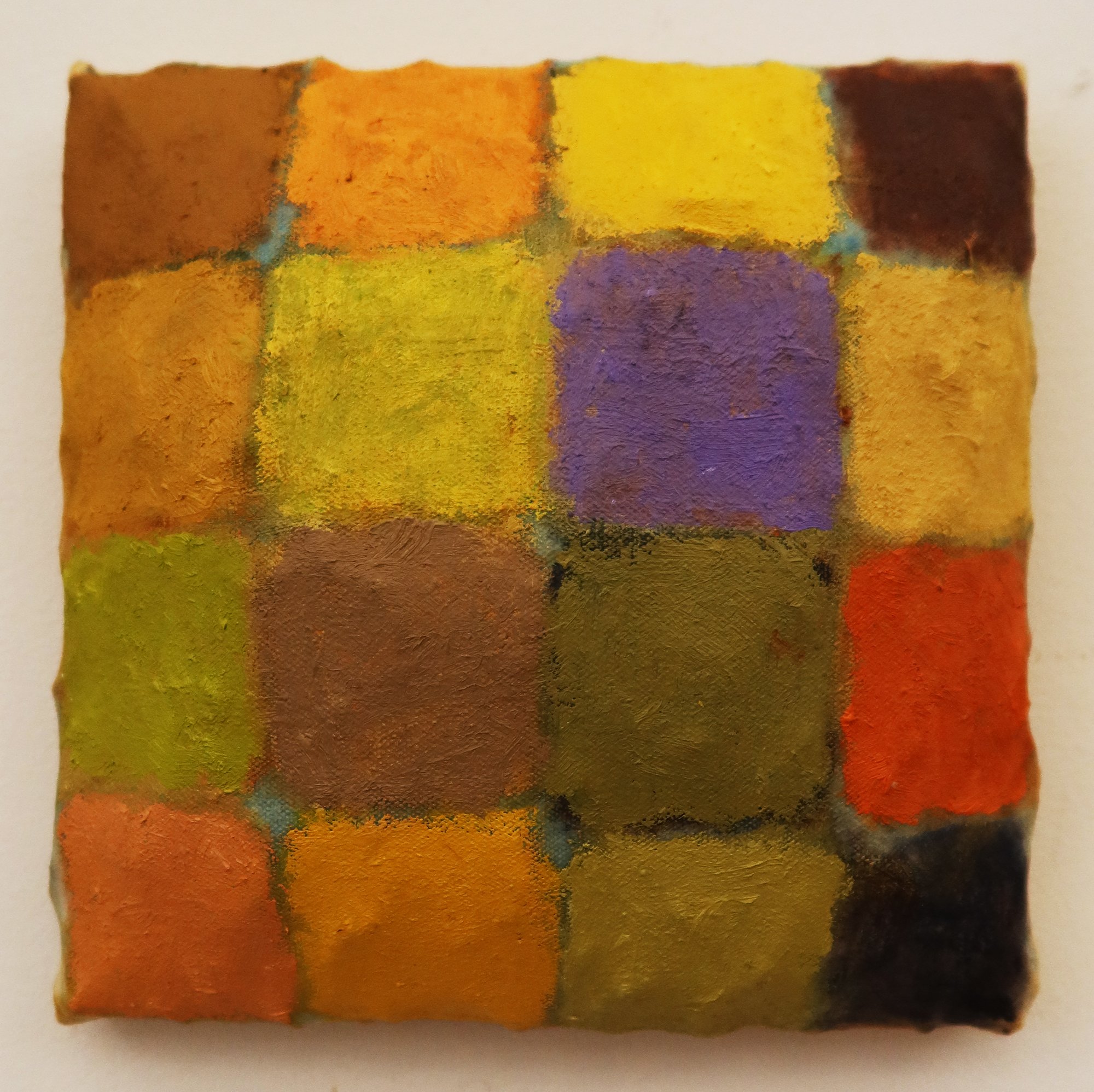 oil on canvas, 8x8x3
 inch, 2026