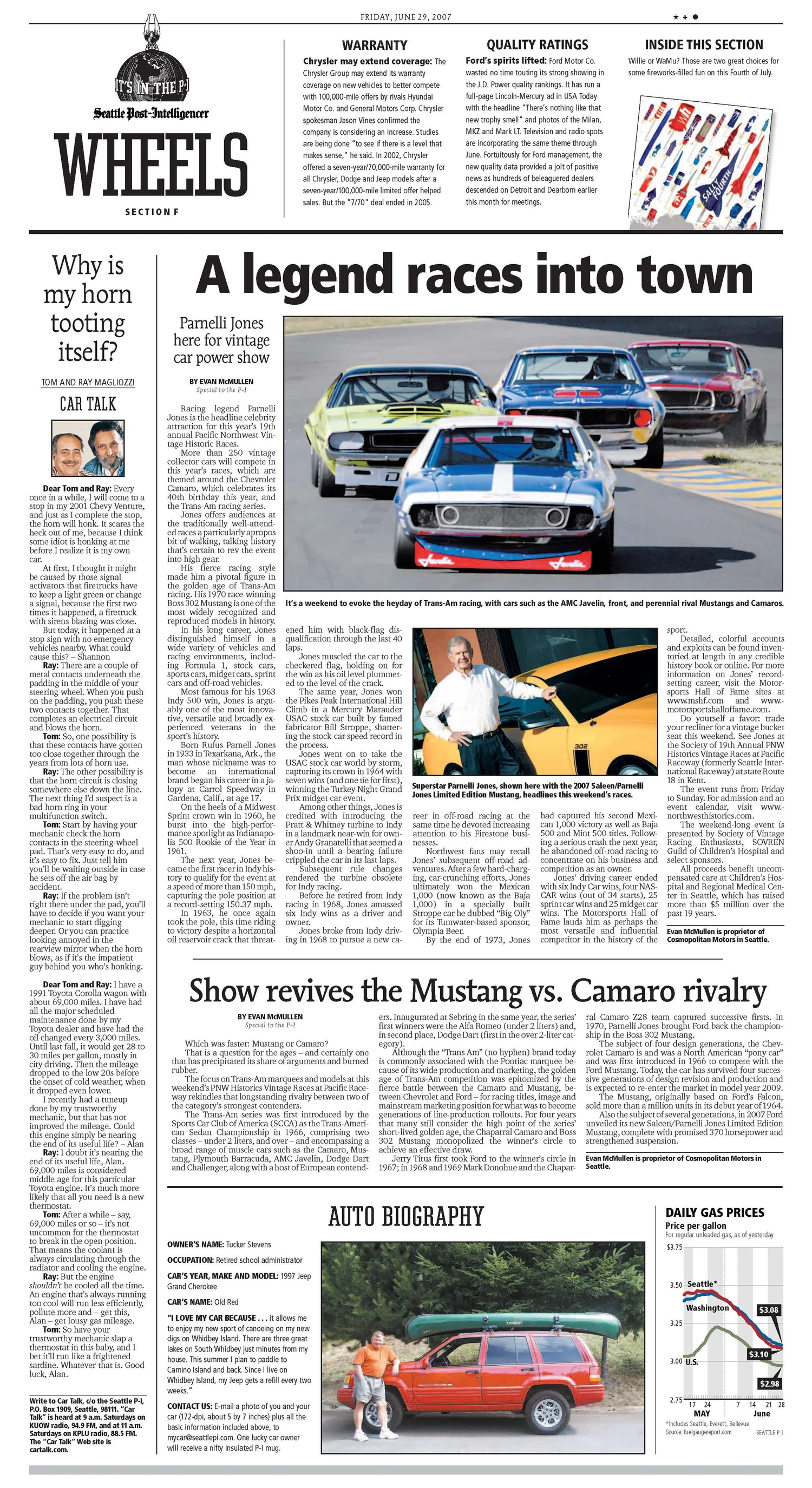 A Legend Races into Seattle — Cosmopolitan Motors LLC.