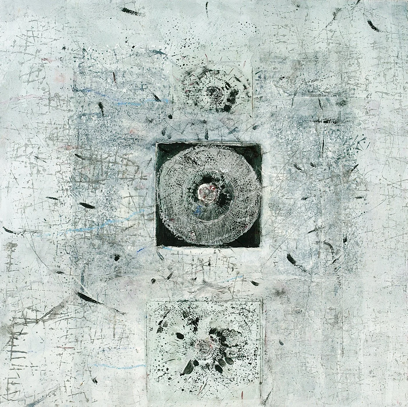 Far Away
2020
Acrylic metallic paint on board
24 in x 24 in