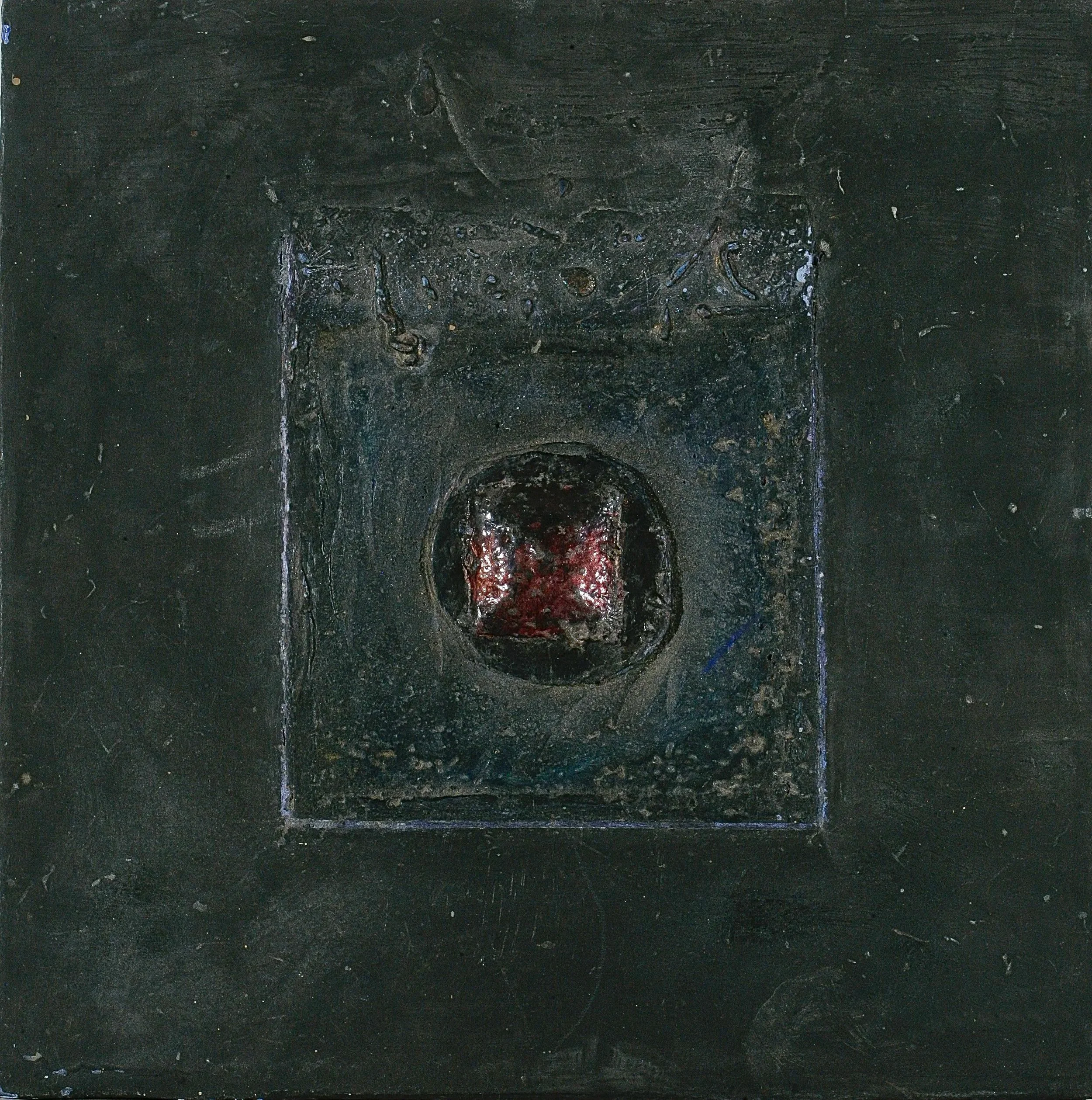 Concave
1995
Concrete and paint
14.25 in x 14.25 in x .75 in