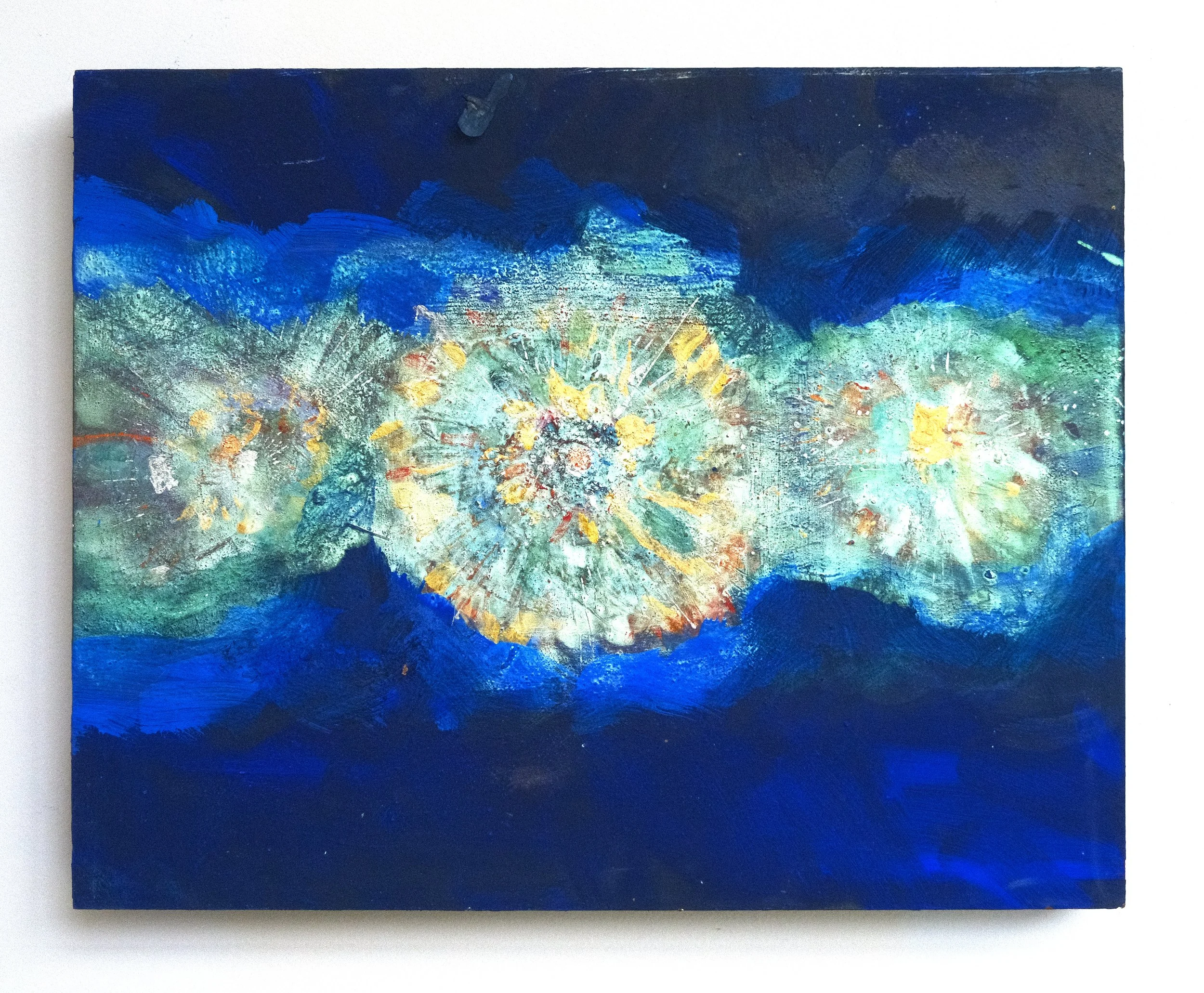 Young Galaxies
2024
Paint on board
16 in x 20 in