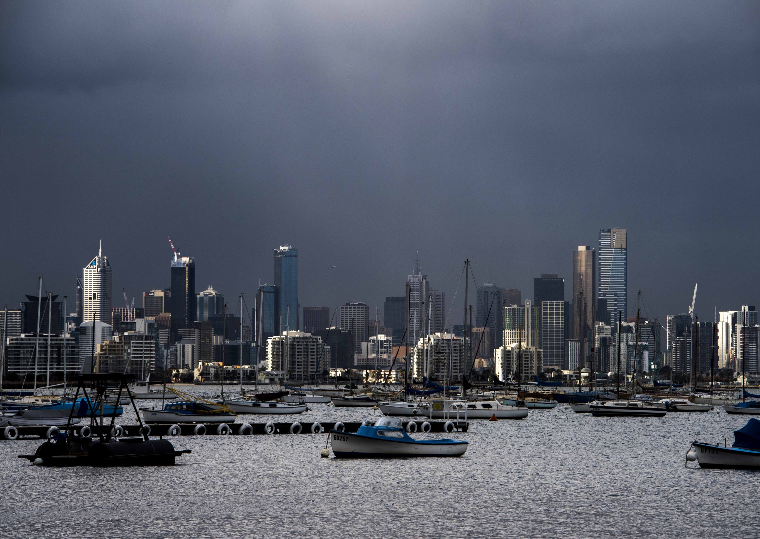 Melbourne from Williamstown