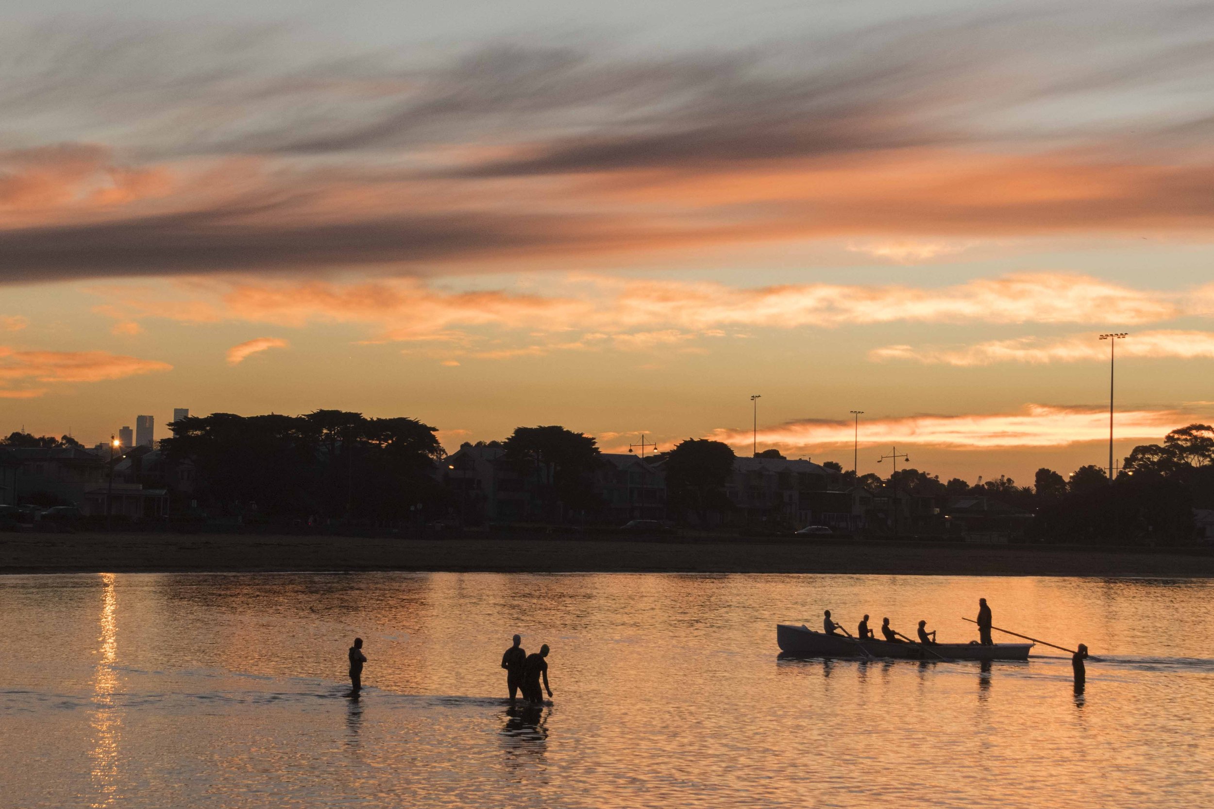 Sunrise, Williamstown Beach