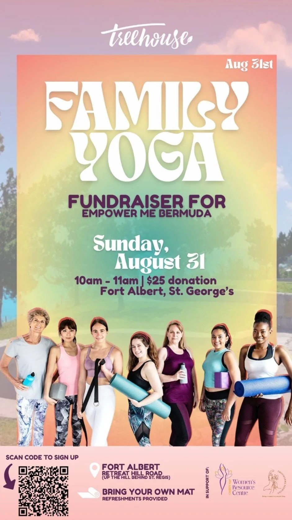 Empower Me Bermuda: Family Yoga Fundraiser