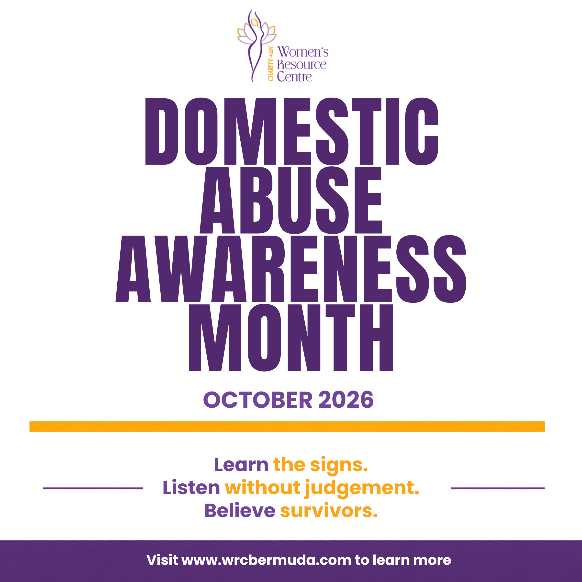 Women’s Resource Centre Marks Domestic Abuse Awareness Month