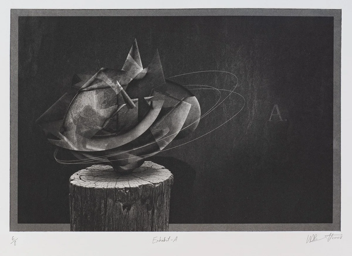 Abstraction etching printmaking solarplate photogravure