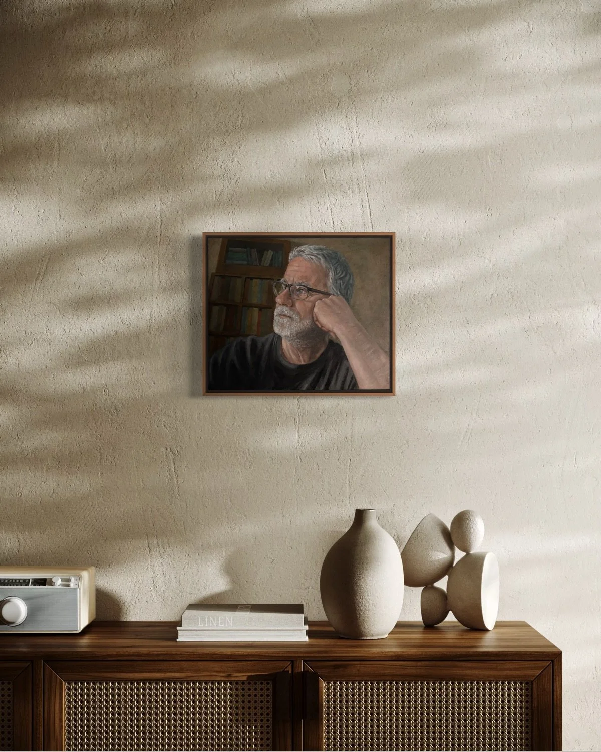 For one of the portrait prizes