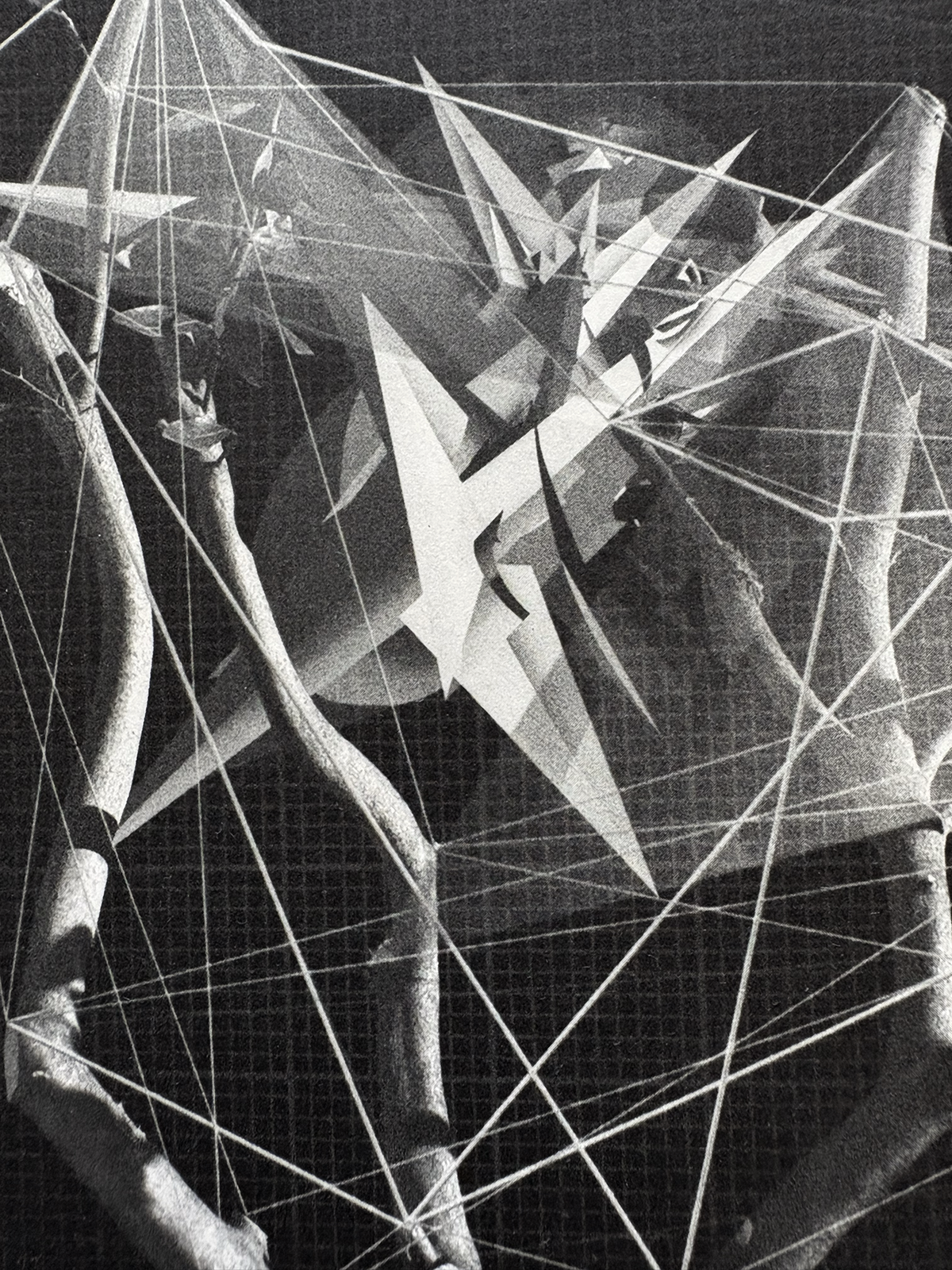 Abstraction etching printmaking solarplate photogravure