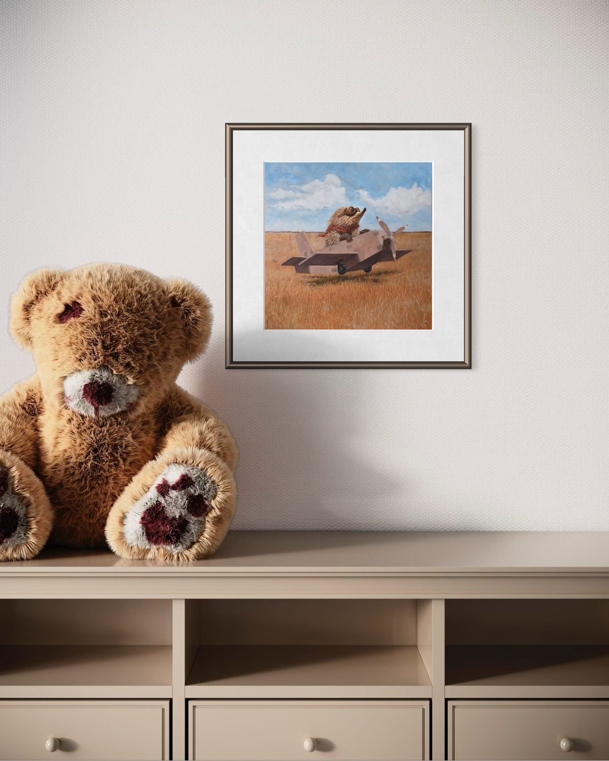 Echidna Takes Flight