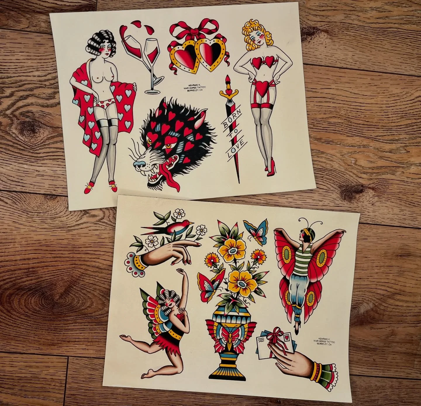 ❤️&zwj;🔥 VALENTINE&rsquo;S DAY PRINTS ARE HERE ❤️&zwj;🔥
$50 each / $90 for the set
Shipping out or local pickup in 1&ndash;2 weeks
DM or email to snag one before they&rsquo;re gone 💌

#traditionaltattoo #tattoo #berkeley #bayarea #oakland