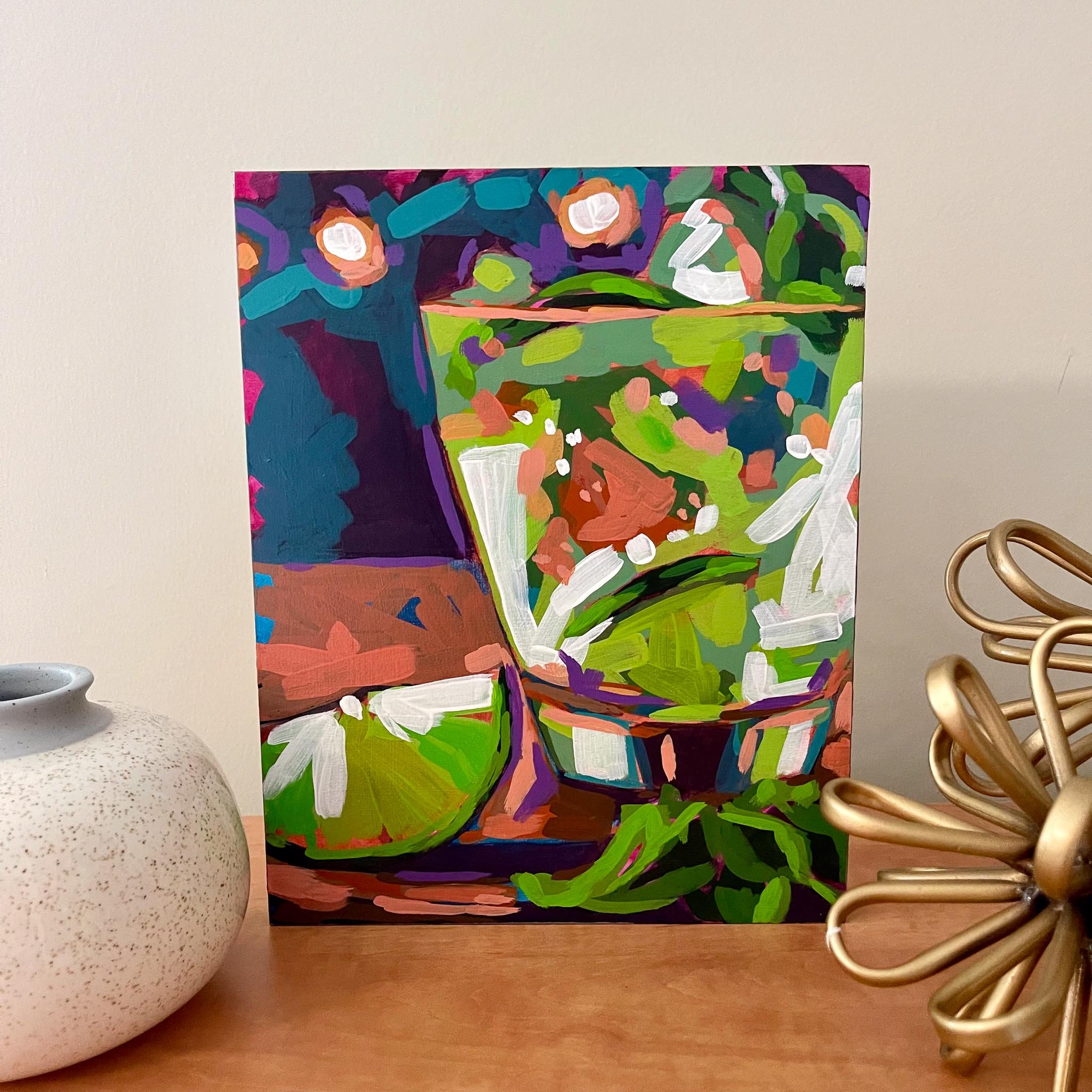 Lisa Henderson mojito original artwork