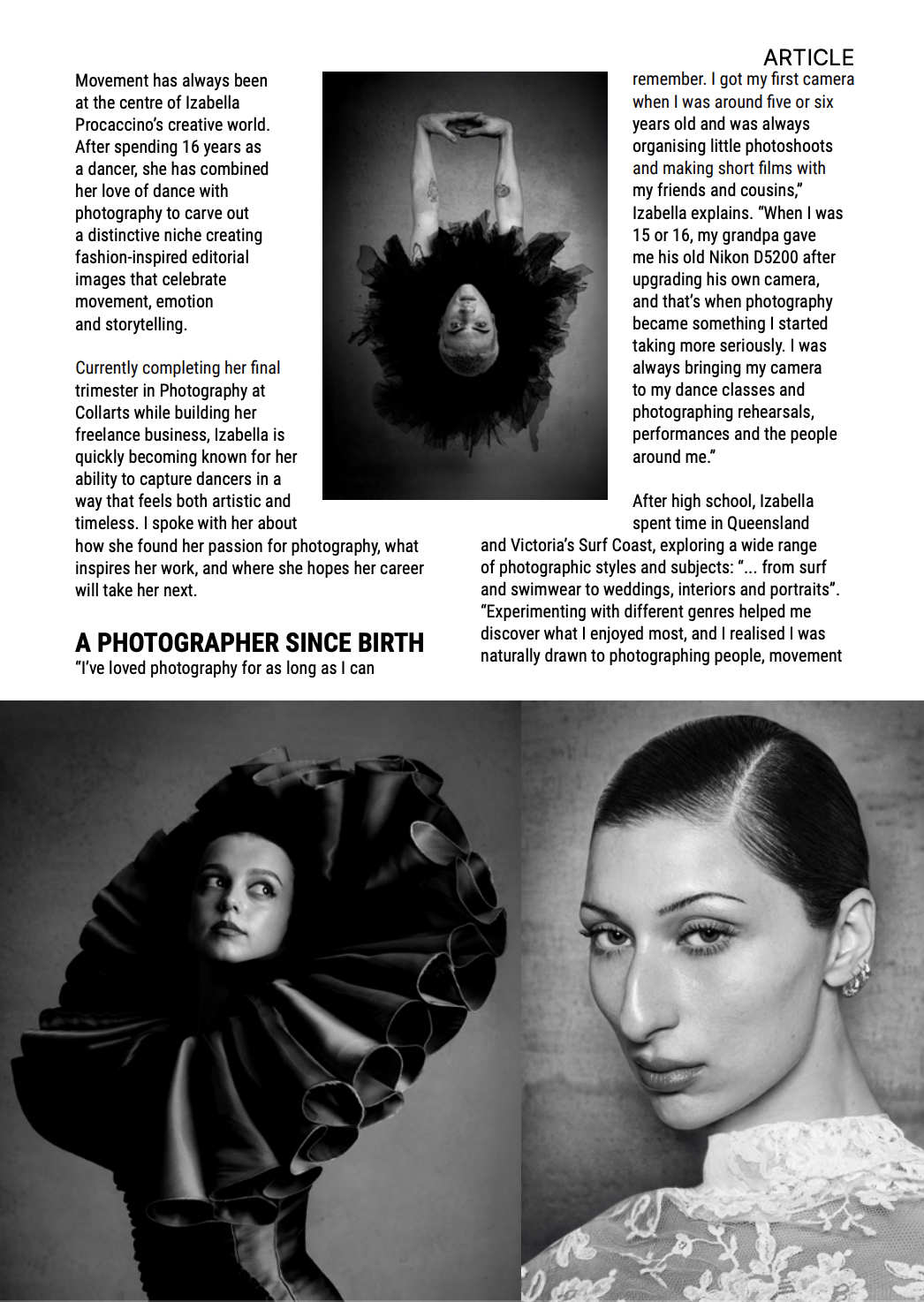 George Magazine- Izabella Procaccino