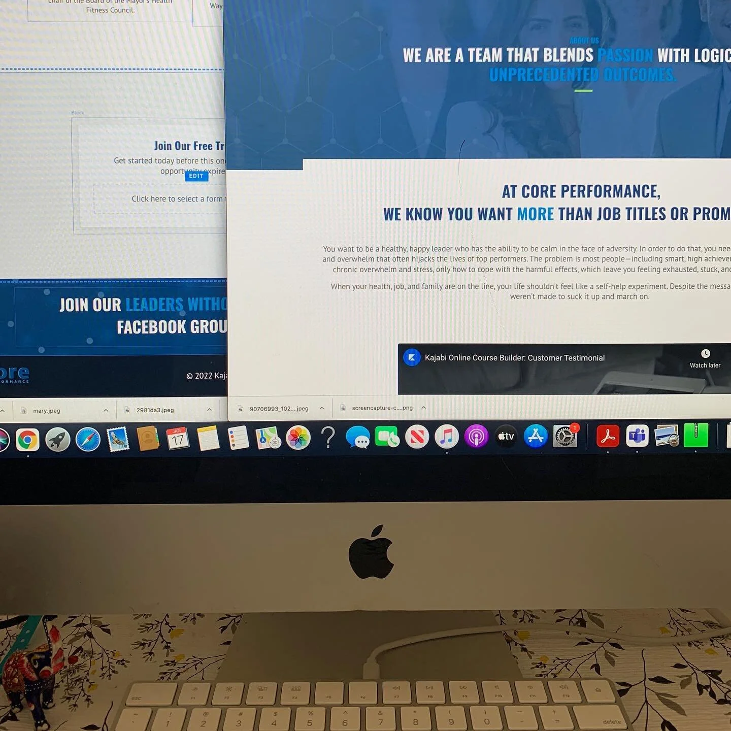 Happy Monday! 🤓

Do you like the challenge of getting out of your comfort zone? Well today is one of these days for me, and I am excited about building my client&rsquo;s website on #kajabi! 

While #squarespacewebdesign is definitely my specialty, I