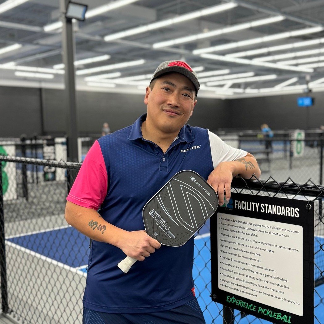 Meet Joe! One of our amazing coaches!

Joe Bonawitz is a seasoned pickleball player with over a decade of experience in the sport. Joe is a certified pickleball coach with the Professional Pickleball Registry (PPR) and a sponsored athlete by Selkirk.