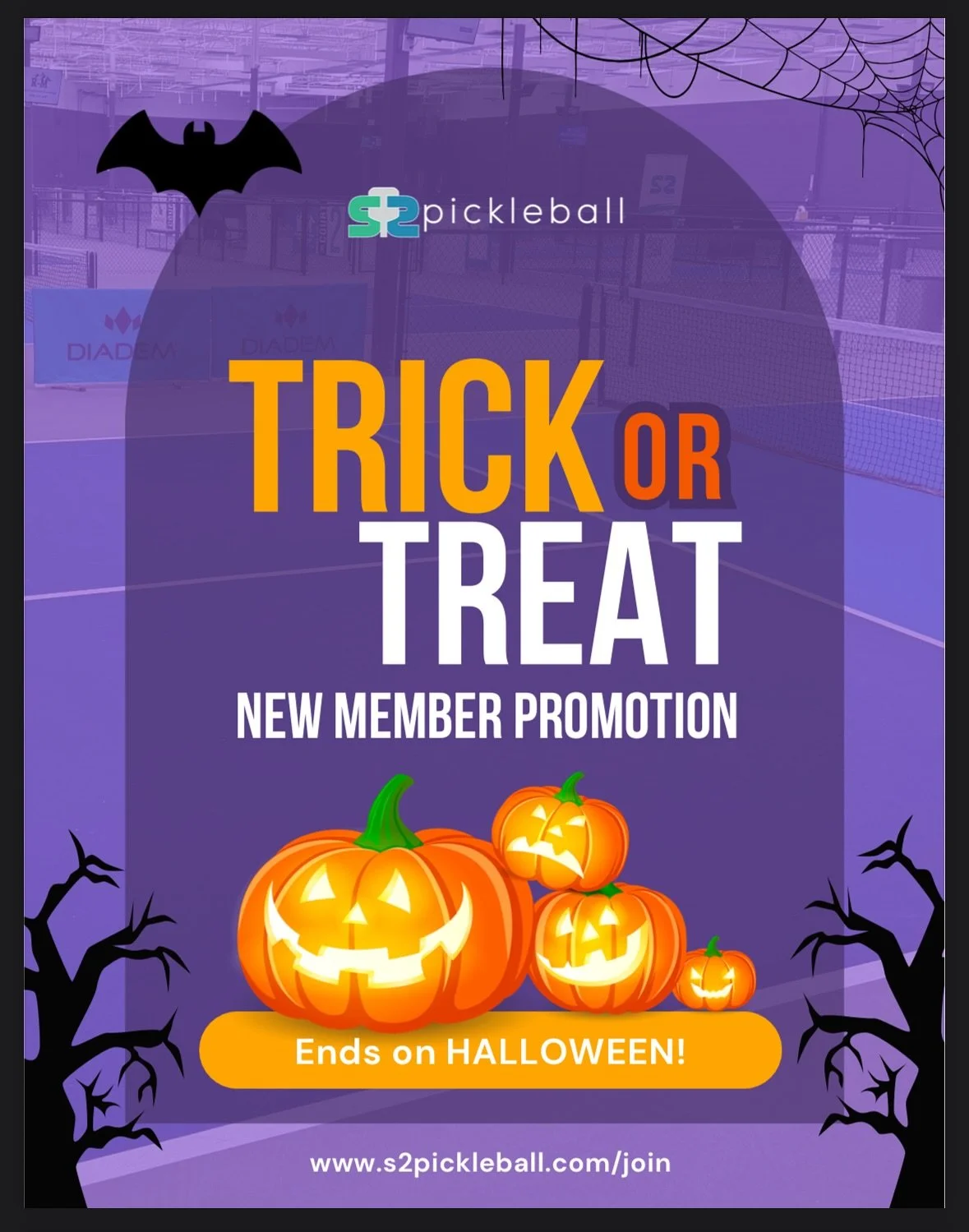 Will you pick a TRICK or a TREAT? 

This Halloween, new S2 members get to choose their promotion!

When you sign up for a new Annual ATP Membership (paid annually), select one of two spooktacular options:

🕸️ TRICK: $100* in clinic credit to master 