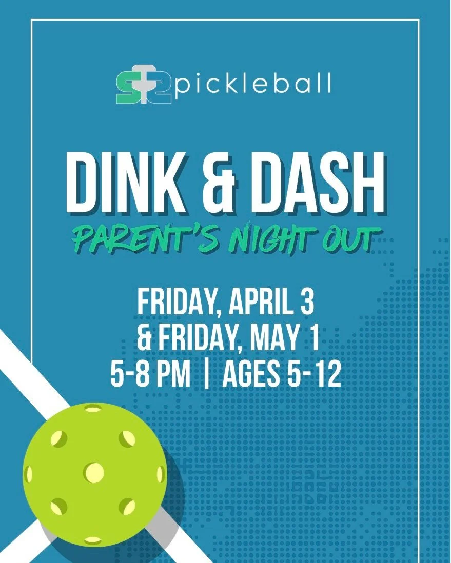 🏓✨ Dink &amp; Dash: Parent&rsquo;s Night Out ✨🏓
Need a night off? We&rsquo;ve got you!

Drop the kids (ages 5&ndash;12) with us on  and enjoy a few glorious hours of freedom while we keep them moving, learning, and having a blast on the courts. Exp